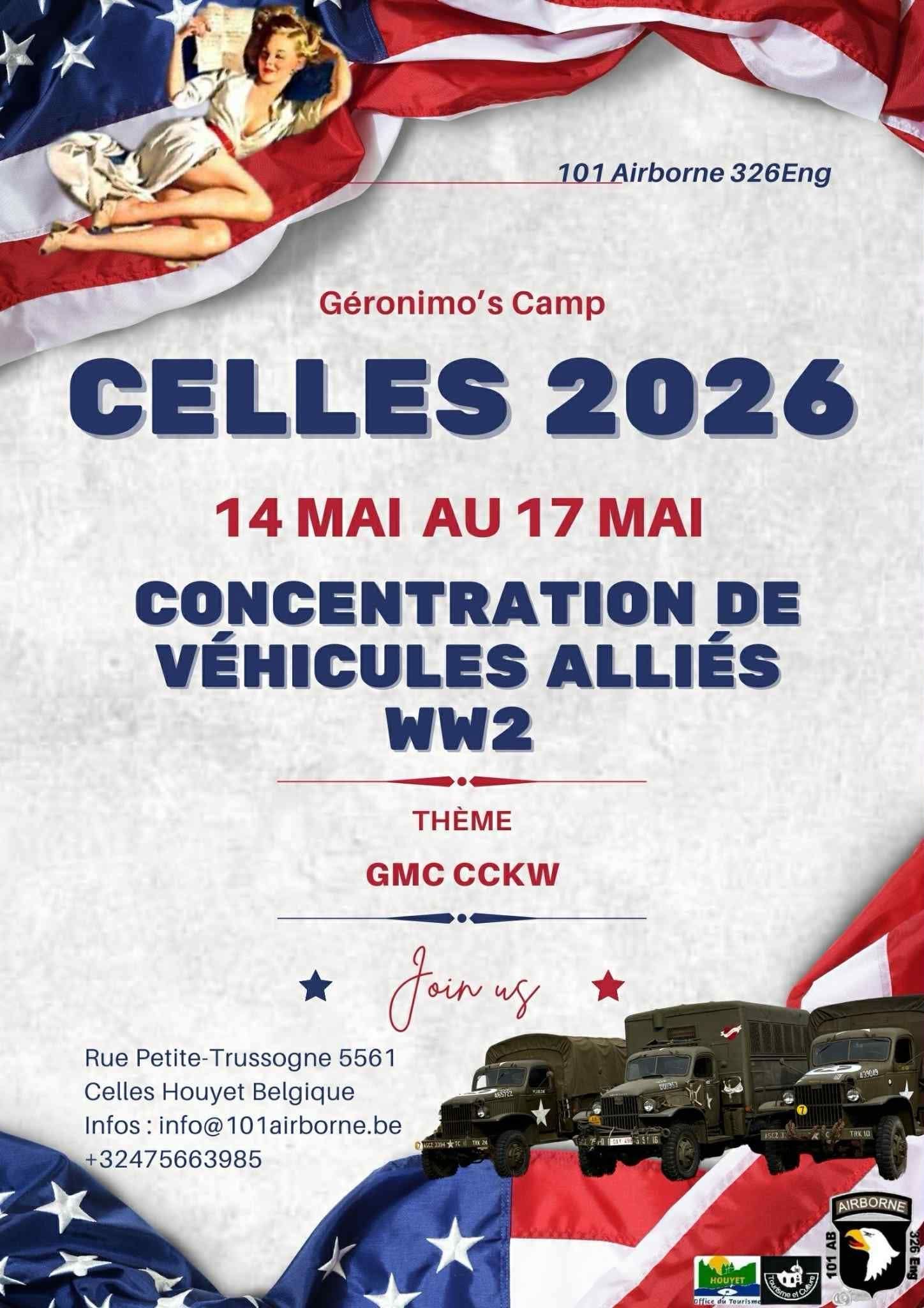 Geronimo’s Camp Celles 2026